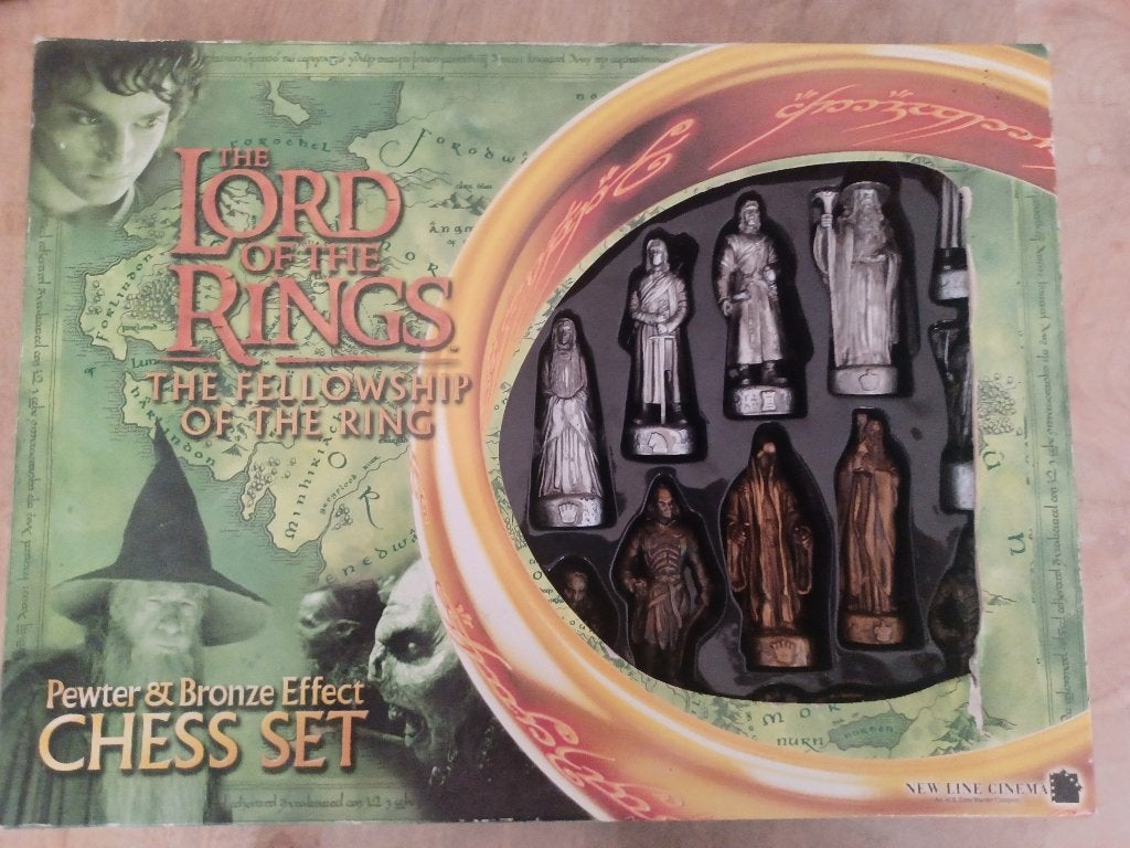 Lord of the Rings schaakset Fellowship of the Ring chess set, Enlèvement ou Envoi, Comme neuf