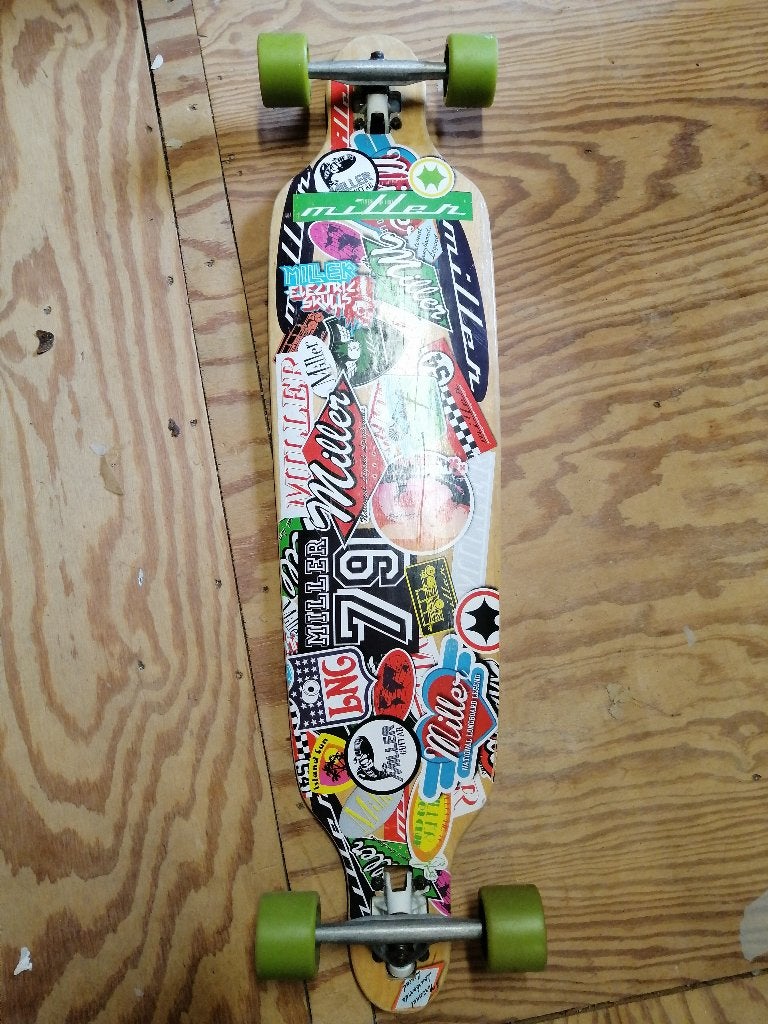 Longboard Miller te koop, Ophalen, Gebruikt, Overige typen, Longboard