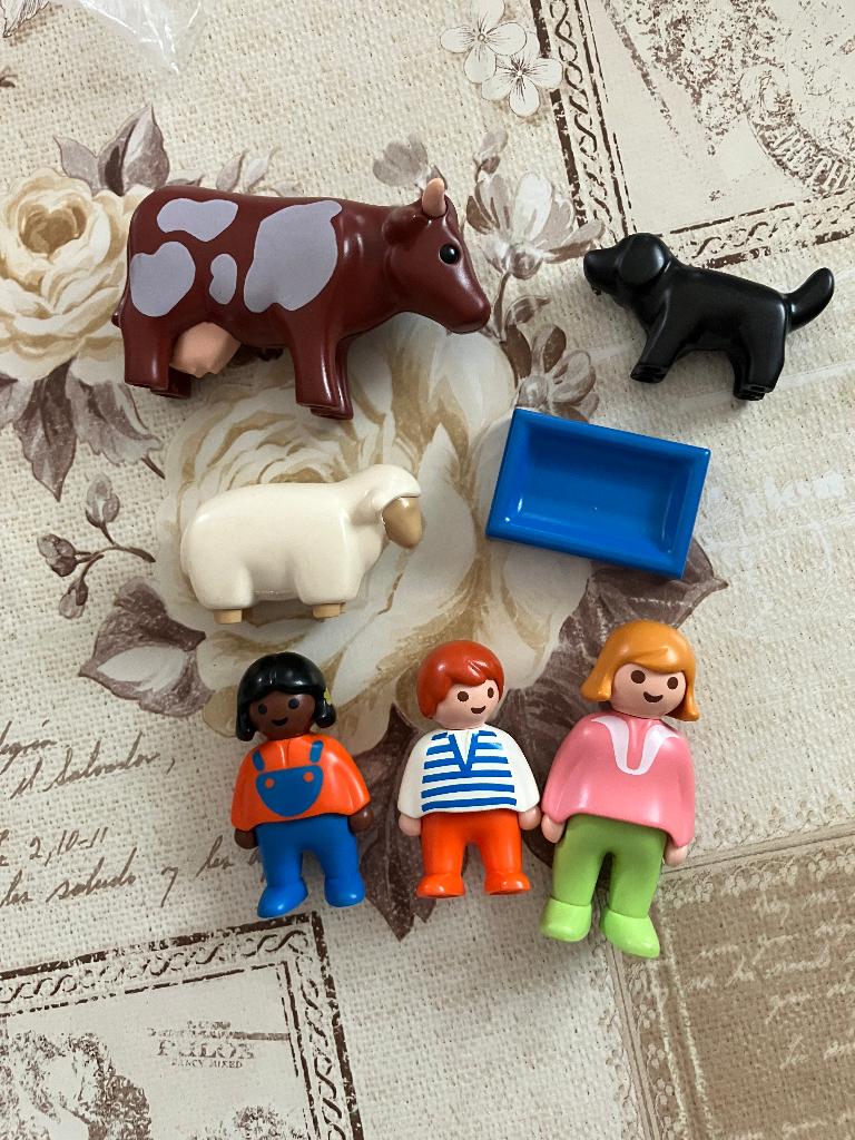 Setje playmobil boerderij dieren, Kinderen en Baby's, Ophalen of Verzenden