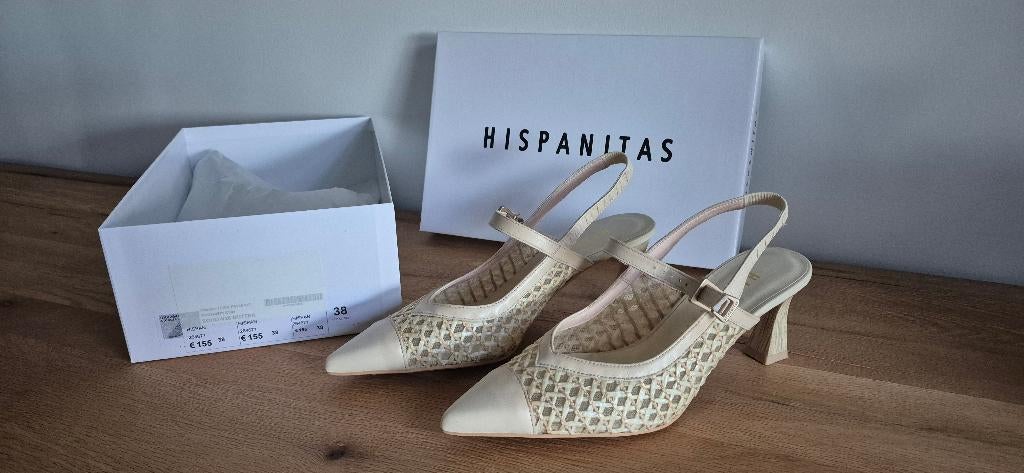 Damesschoenen maat 38, hispanitas, nieuw, Ophalen, Hispanitas, Nieuw, Sandalen of Muiltjes