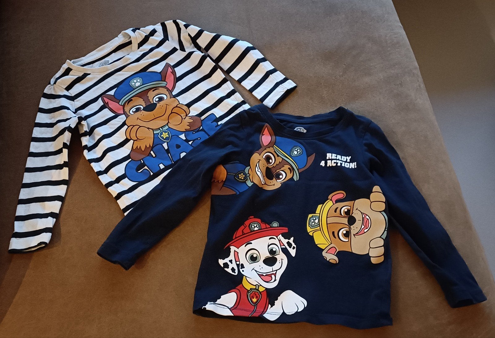 Paw Patrol twee T-shirts lange mouwen C&A maat 98, Ophalen, Maat 98