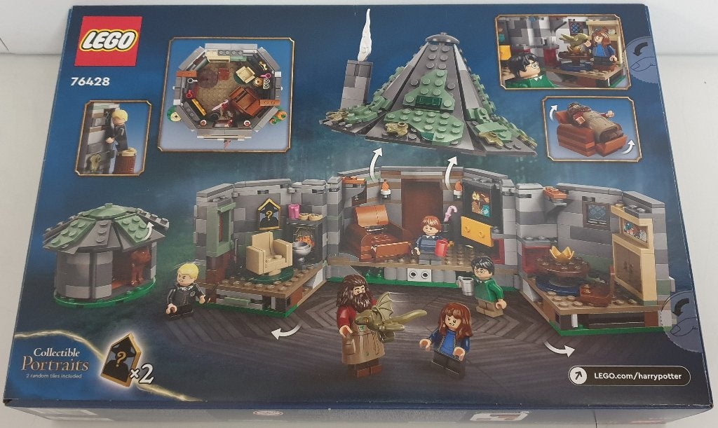 LEGO 76428 Le cottage de Hagrid : une visite inattendue, Neuf, Enlèvement ou Envoi, Ensemble complet, Harry Potter