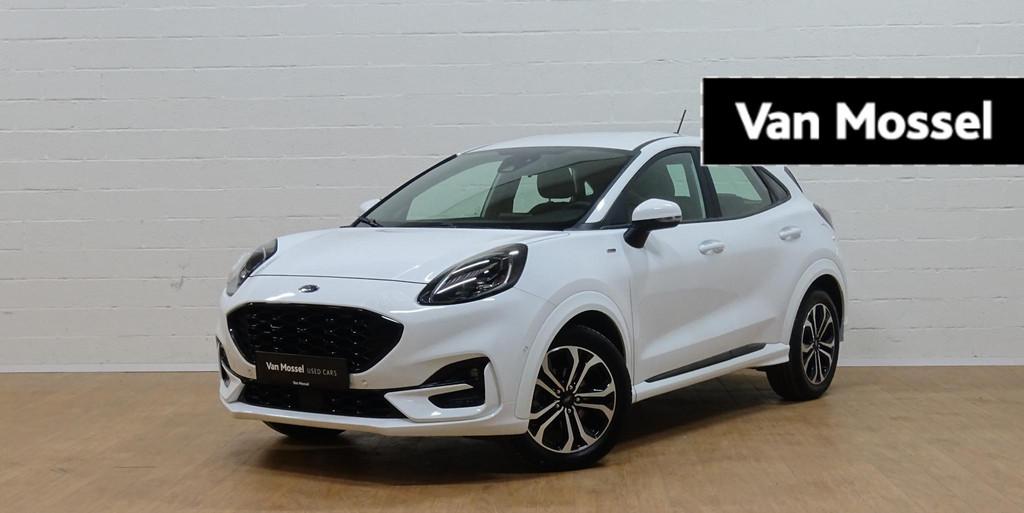 Ford Puma ST-Line - Driver Assist - Camera - Winterpack, Auto's, Stof, Euro 6, Wit, Bedrijf