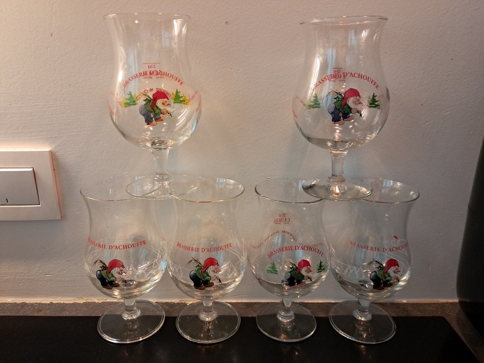 La Chouffe, Verzamelen, Ophalen