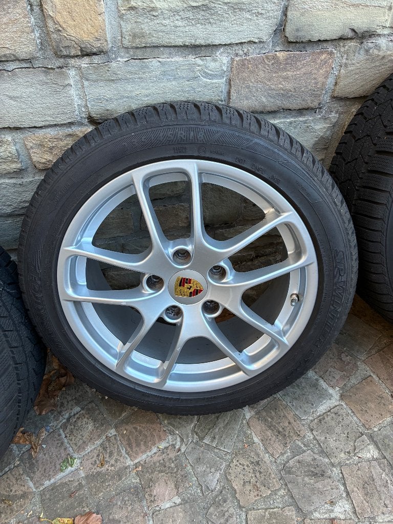Jante Porsche Cayman, Autos : Pièces & Accessoires, Pneus et Jantes, Pneus hiver, 18 pouces, Enlèvement