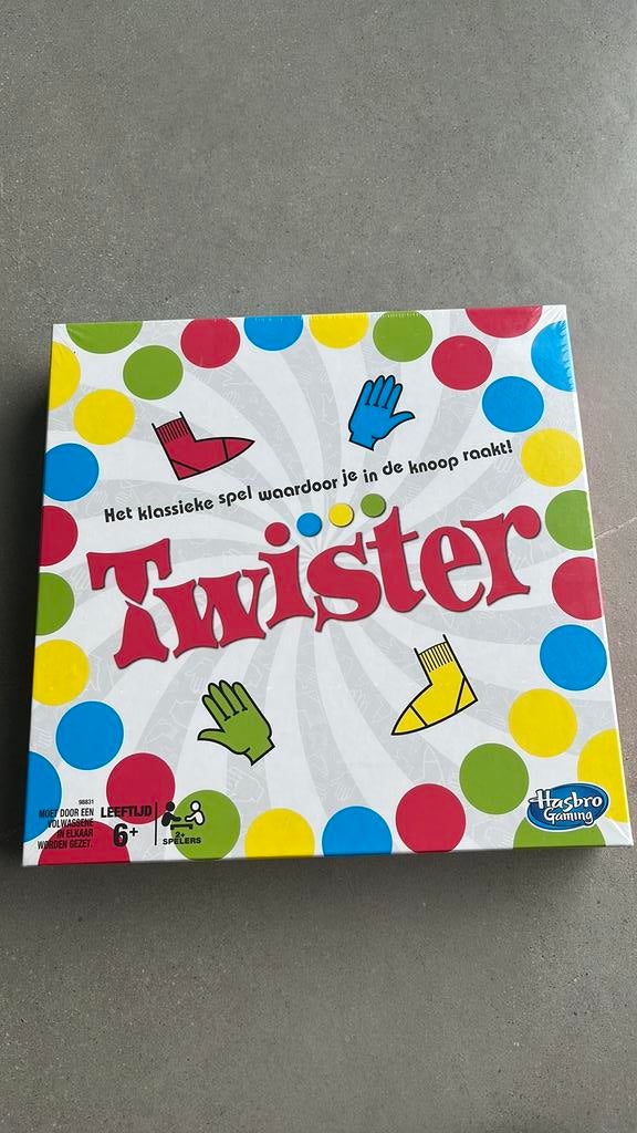 Nieuw- Twister/ nog in plastic verpakking, Drie of vier spelers, Ophalen, Nieuw