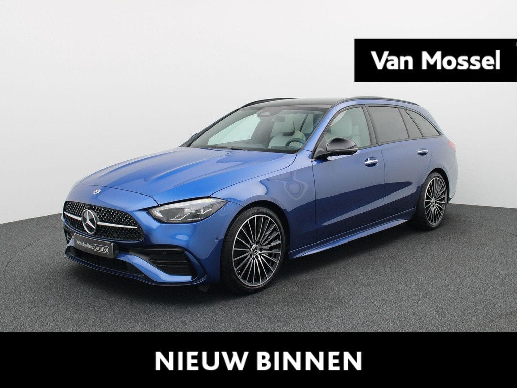 Mercedes-Benz C-Klasse 180 Break Star Edition + LEDER + PANO, Autos, Achat, Euro 6, Entreprise, https://public.car-pass.be/vhr/6ef9ab44-a65b-46d4-94ae-35dbe96bd7be