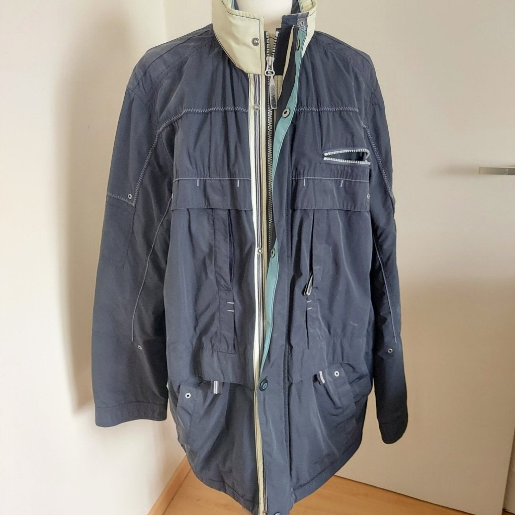 Regenjas gevoerd, Caravanes & Camping, Enlèvement ou Envoi, Utilisé, Imperméable, Heren