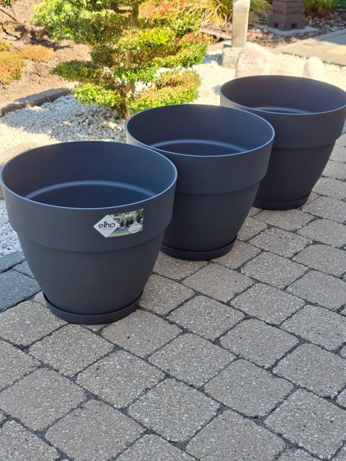 bloempotten in kunststof ELHO, Tuin en Terras, Ophalen, Kunststof