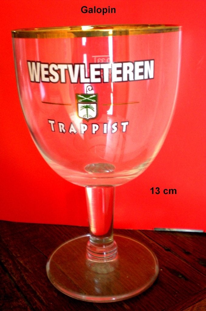 WESTVLETEREN Trappistes 15 cl galopin, Verzamelen, Biermerken, Ophalen of Verzenden, Zo goed als nieuw, Glas of Glazen