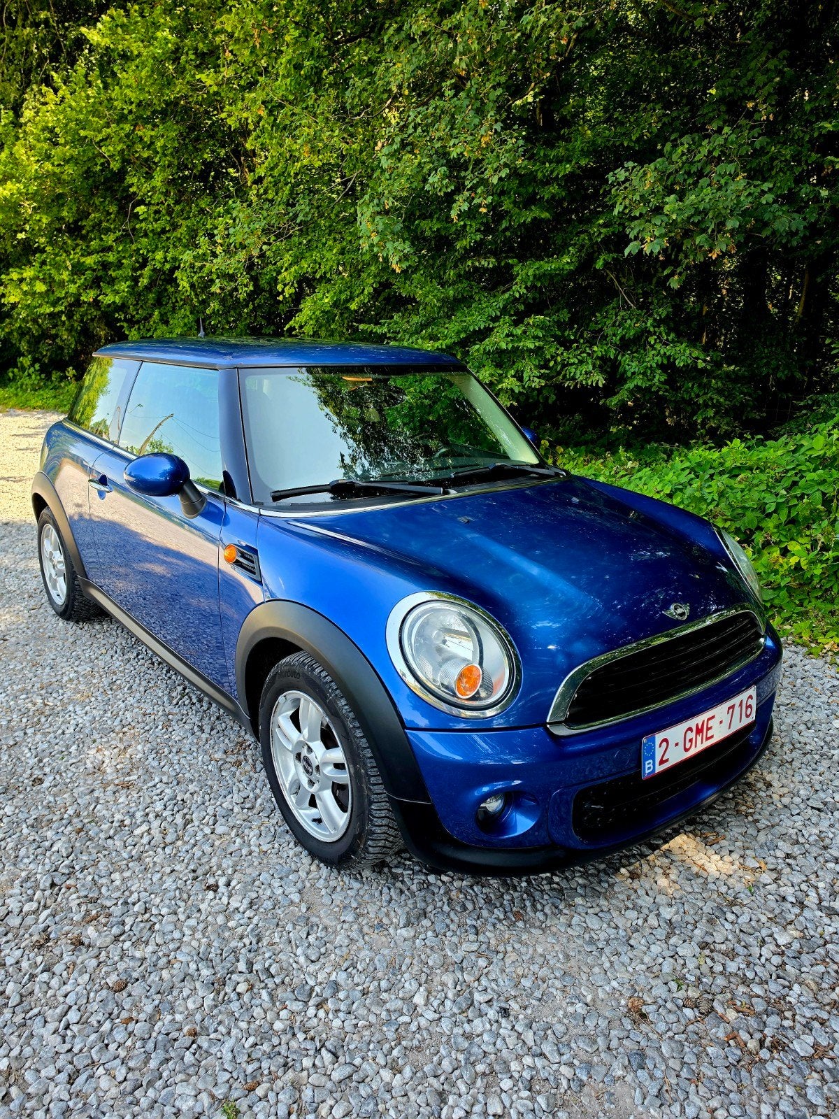 Mini Cooper One uit 2011 super schoon!!!, Auto's, Voorwielaandrijving, Euro 5, Stof, Zwart
