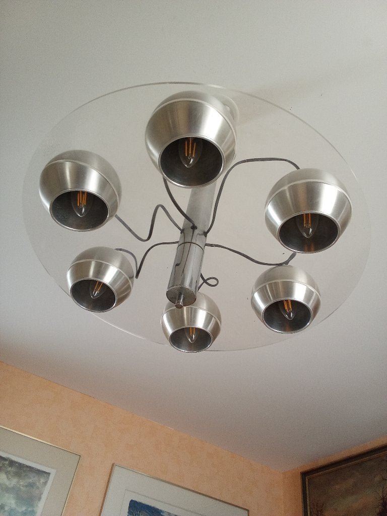 lustre raak, Ophalen, Gebruikt, Vintage, E27 (groot)