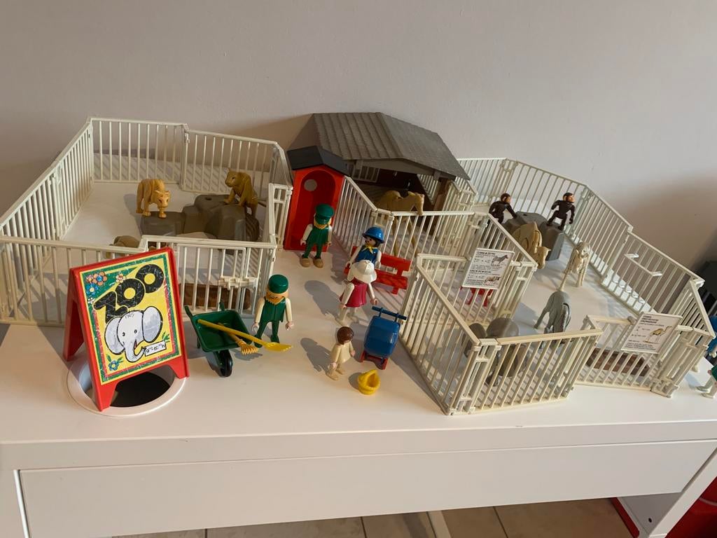 3125 Zoo set, Kinderen en Baby's, Speelgoed | Playmobil, Ophalen, Zo goed als nieuw
