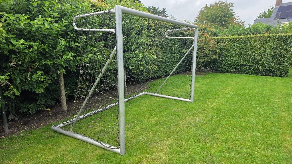 Calzio Champion 300 aluminum voetbaldoel, Sport en Fitness, Ophalen, Gebruikt