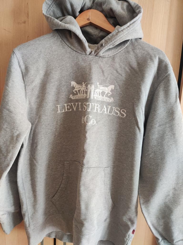 Sweatshirt Levis Strauss & Co, Gris, Enlèvement, Levis, Porté