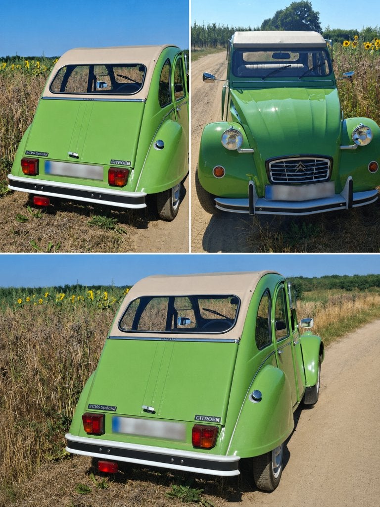 CITROEN 2CV GERESTAUREERD, Auto's, Oldtimers, Voorwielaandrijving, Beige, Handgeschakeld, Particulier