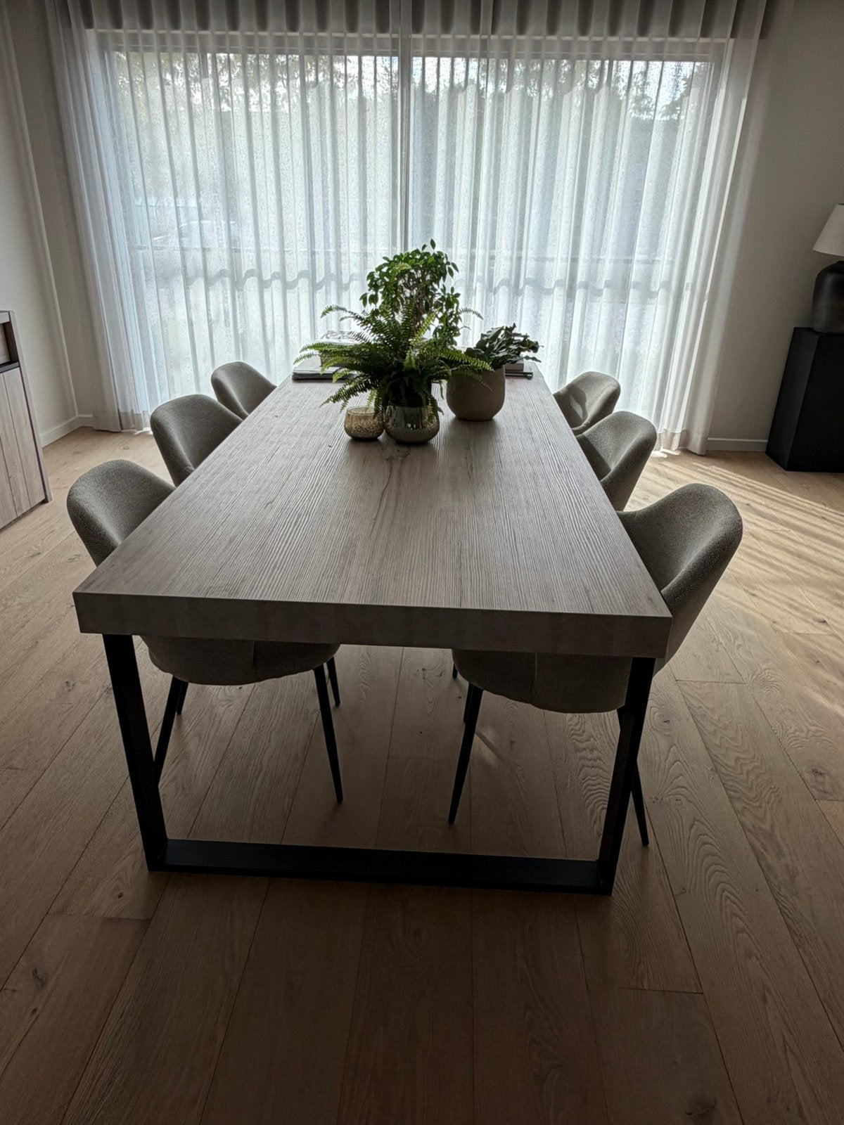 Living tafel + bijhorende dressoir, Enlèvement, Utilisé