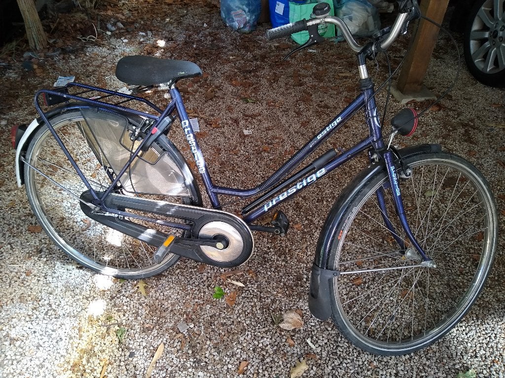 Damesfiets, Ophalen, Gebruikt, Velgrem, Versnellingen