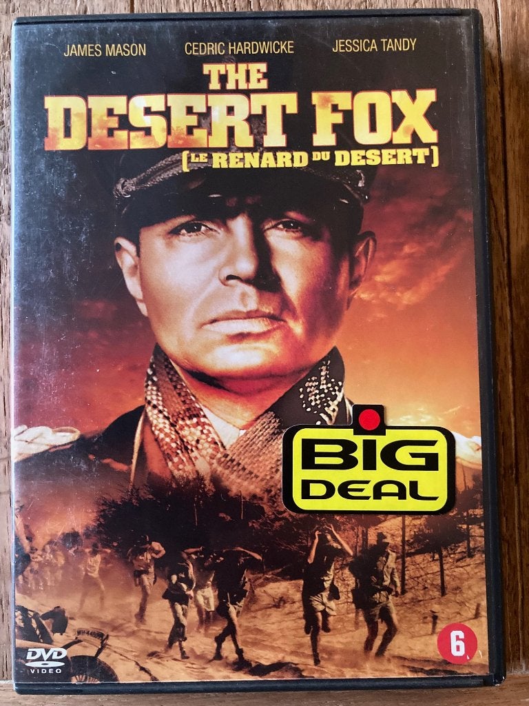 The Desert Fox, CD & DVD, DVD | Classiques, Enlèvement ou Envoi, Utilisé