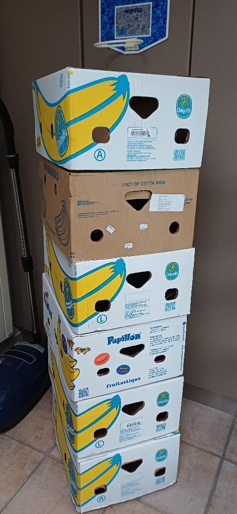 Bananen dozen, Enlèvement, Comme neuf, Boîte