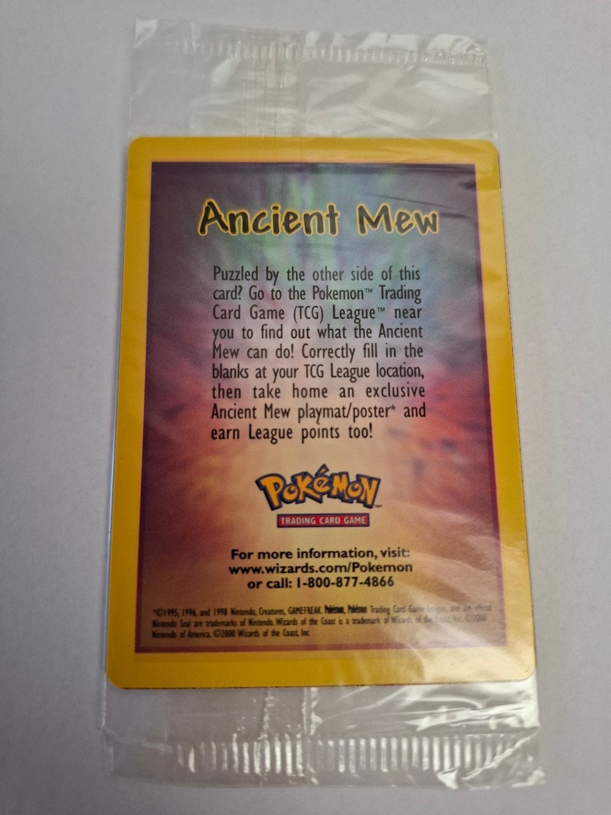 Ancient Mew Sealed., Ophalen of Verzenden, Zo goed als nieuw, Losse kaart, Foil