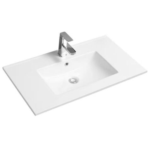 Vasque ceramique 80cm, Maison & Meubles, Neuf, 25 à 50 cm, Lavabo ou Évier, Moins de 100 cm