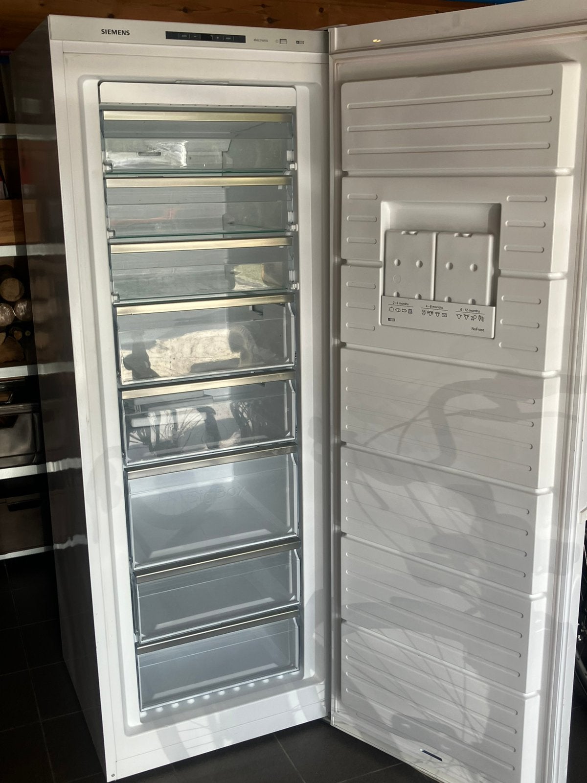 Diepvries Siemens, Elektronische apparatuur, Gebruikt, 160 cm of meer, Energieklasse A of zuiniger, Ophalen