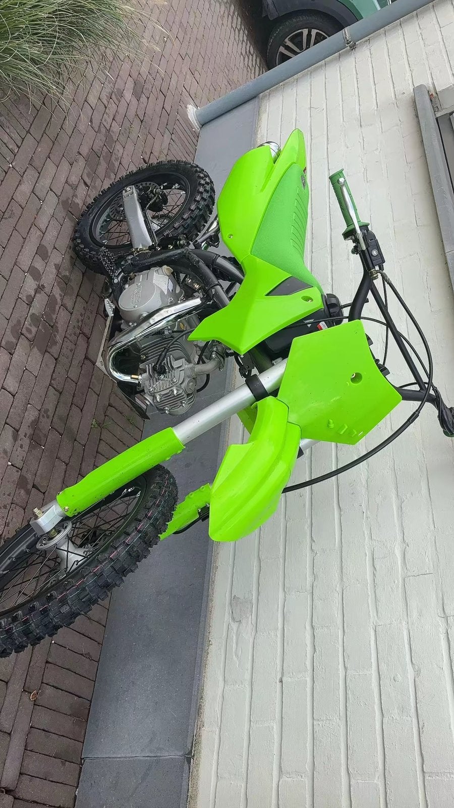 125 cc crosmotor nog maar drie weken oud, Motos, Enlèvement, Neuf