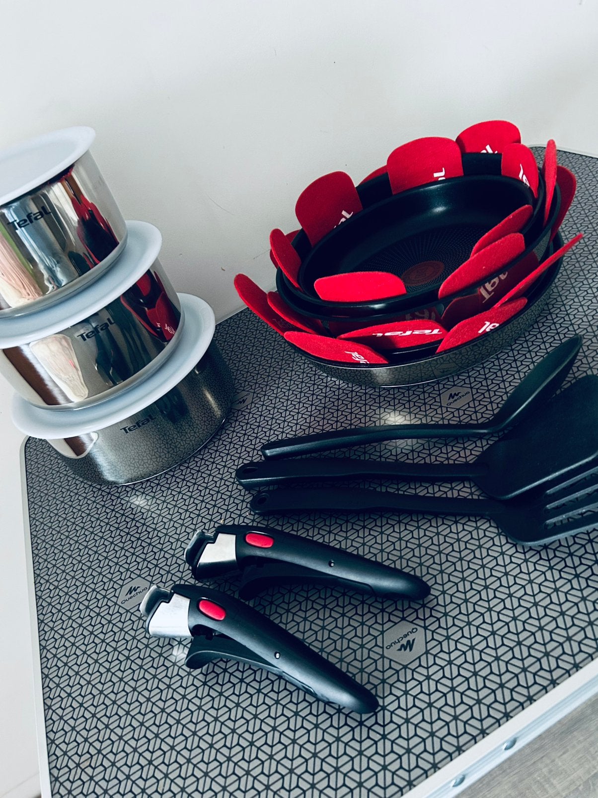 Batterie de cuisine TEFAL INGENIO complète – Antiadhésif, Revêtement antiadhésif, Inox, Tefal, Enlèvement ou Envoi