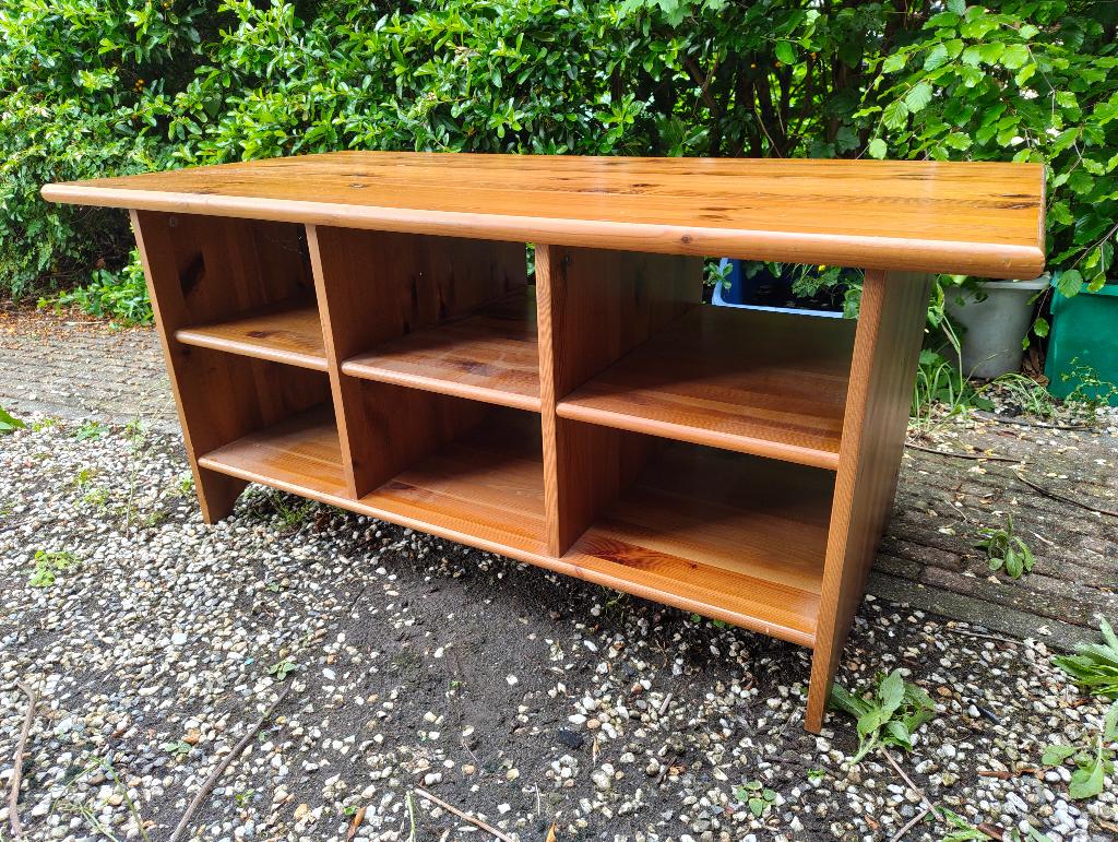 salontafel, Huis en Inrichting, Tafels | Salontafels, Ophalen, Gebruikt, 50 tot 100 cm, 100 tot 150 cm
