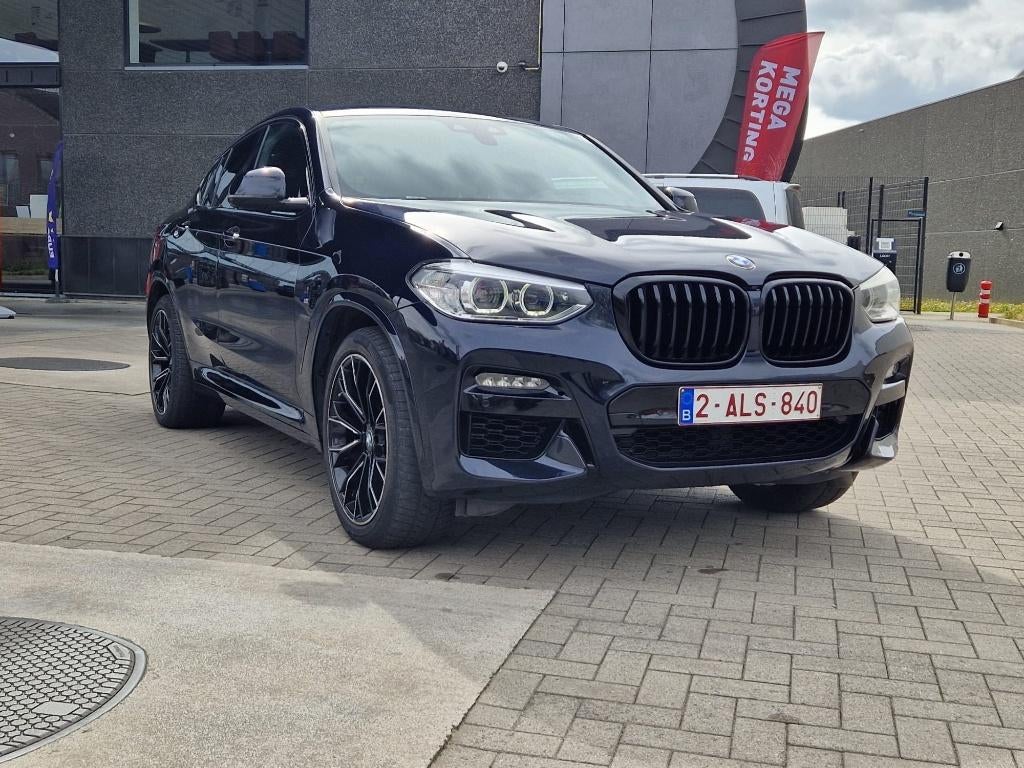 BMW X4 2.0iA xDrive, Auto's, Automaat, 4 cilinders, Automatische klimaatregeling, Blauw