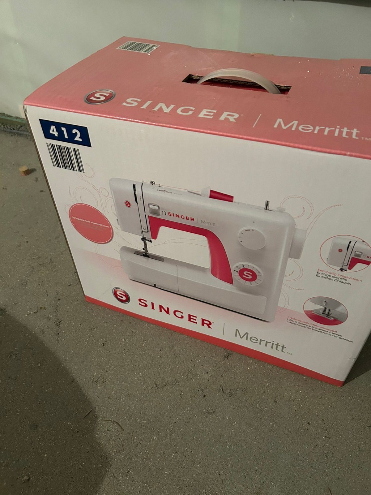 Singer naaimachine te koop, Hobby en Vrije tijd, Naaimachines en Toebehoren, Ophalen, Zo goed als nieuw, Naaimachine, Singer