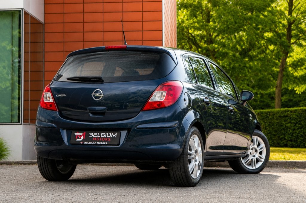 Opel Corsa 1.2i ecoFLEX - 150 jaar - Cruise Control, Euro 5, Blauw, Bedrijf, 5 deurs