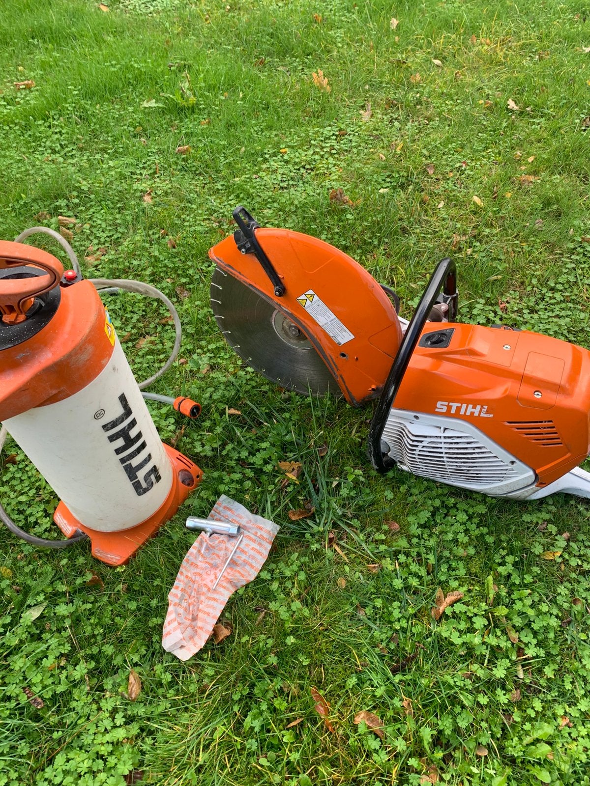 stihl ts910i, Ophalen, Zo goed als nieuw