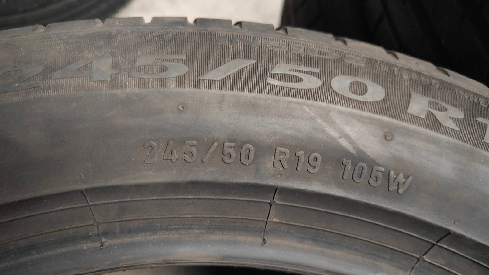 245/50 r19 Bridgestone Dunlop, Enlèvement