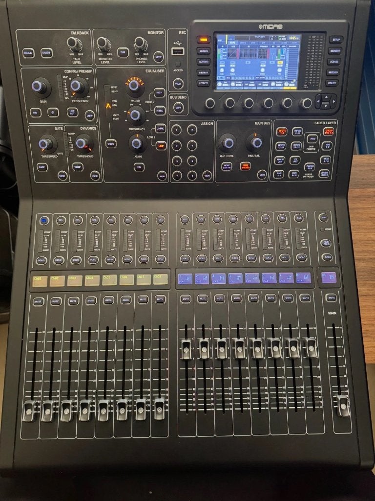 Midas M32R, TV, Hi-fi & Vidéo, Appareils professionnels, Enlèvement, Utilisé, Audio