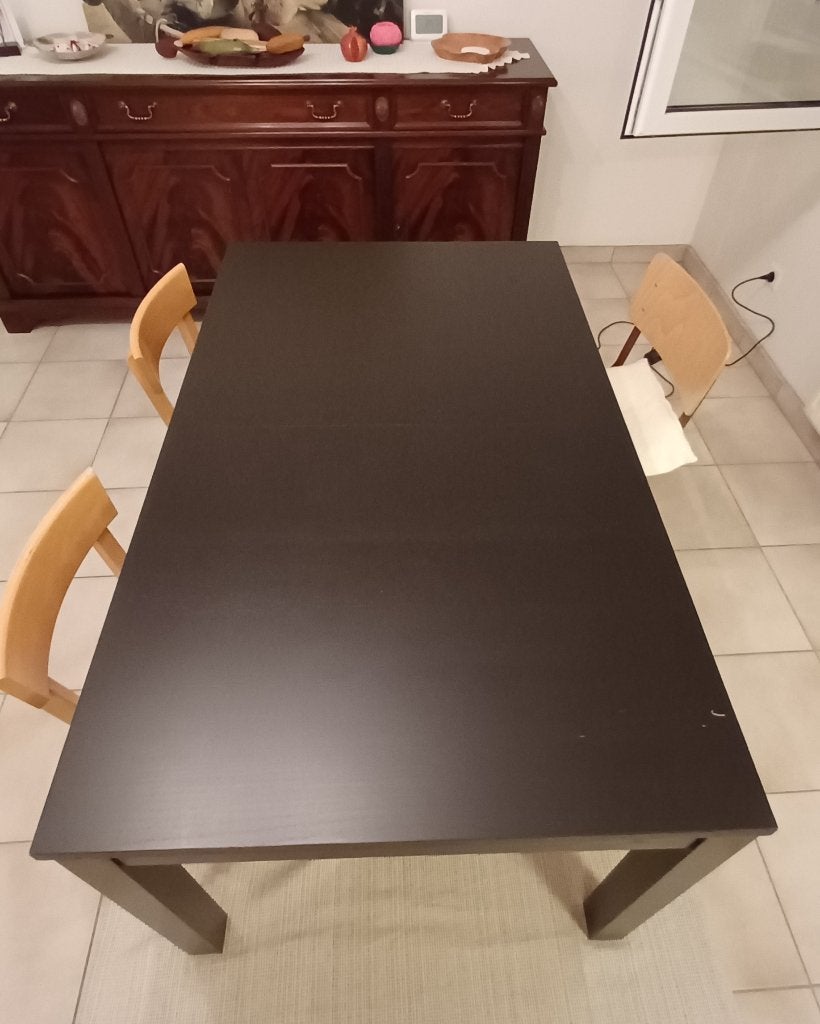Table salle à manger extensible, 100 à 150 cm, Cinq personnes ou plus, Enlèvement, Utilisé