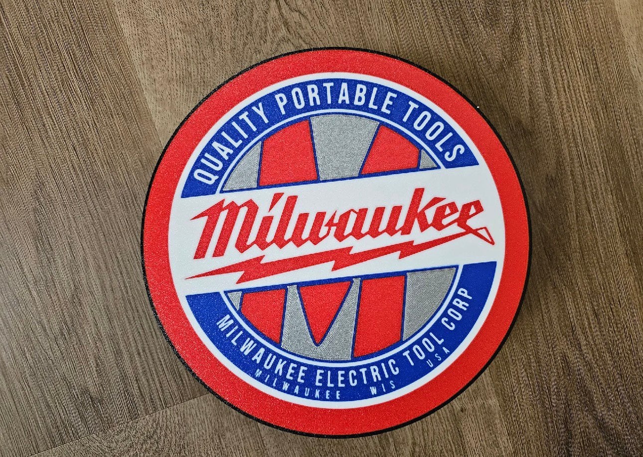Milwaukee Ronde ledbak 26 cm hoog, Verzenden, Nieuw, Lichtbak of (neon) lamp