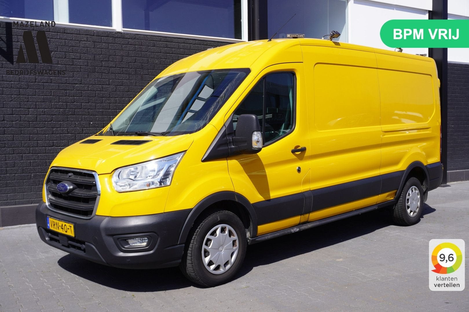 Ford Transit 2.0 TDCI 130PK L3H2 EURO 6 - Airco - Cruise - P, Auto's, Bestelwagens en Lichte vracht, Parkeersensor, Overige kleuren