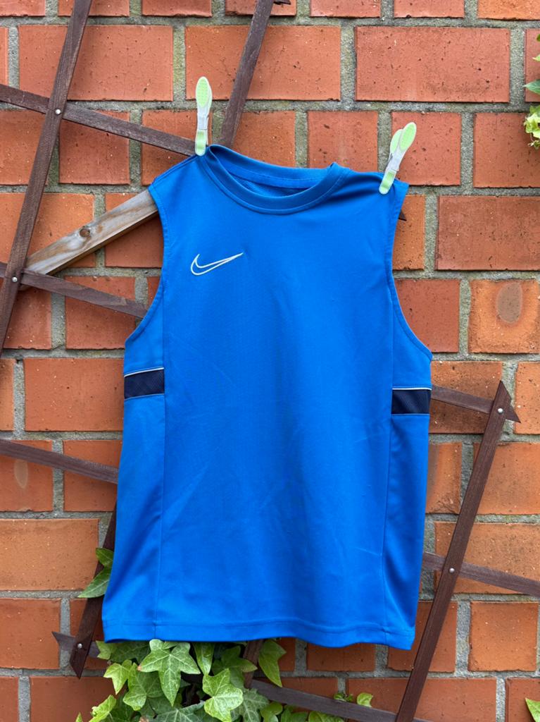 Chemise de sport bleue de Nike DRI-FIT, Enlèvement ou Envoi, Général, Comme neuf, Bleu