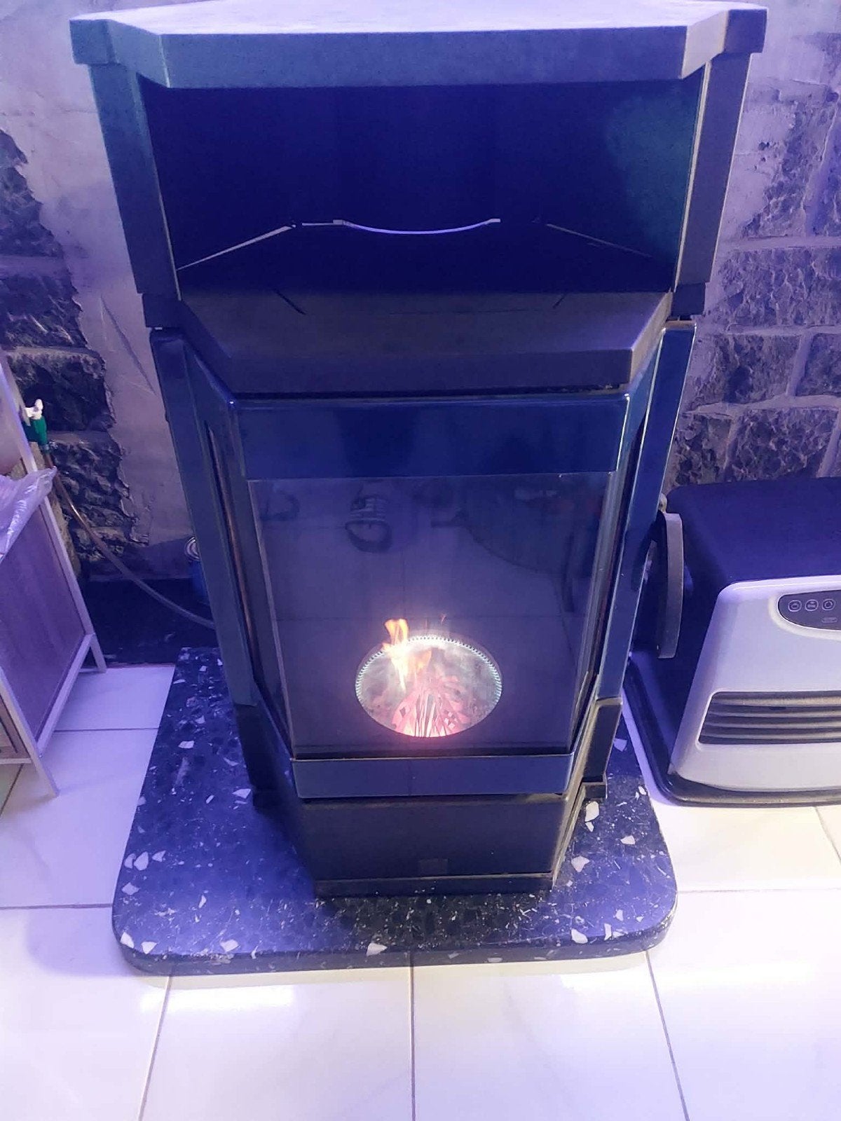 chauffage au mazout Nestor Martin 12kw fonctionne bien ., Maison & Meubles, Poêles, Enlèvement, Utilisé, Autres carburants, Autres types