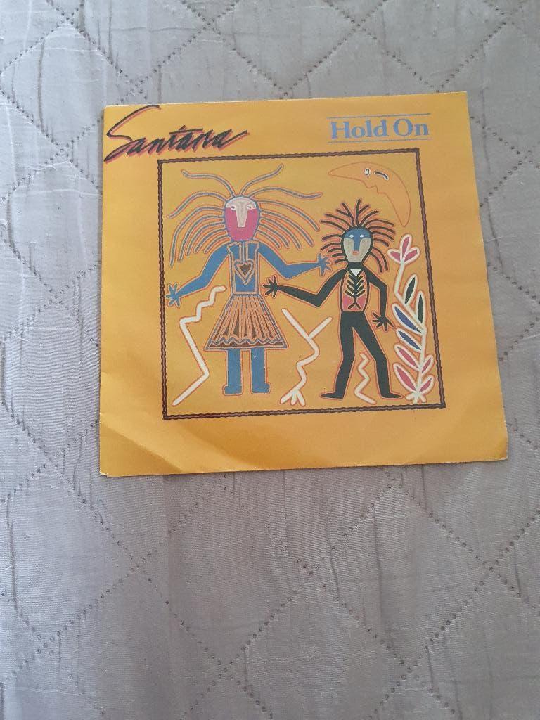 S - Santana – Hold On - 1982, Cd's en Dvd's, Vinyl Singles, Latin en Salsa, 7 inch, Ophalen of Verzenden, Zo goed als nieuw