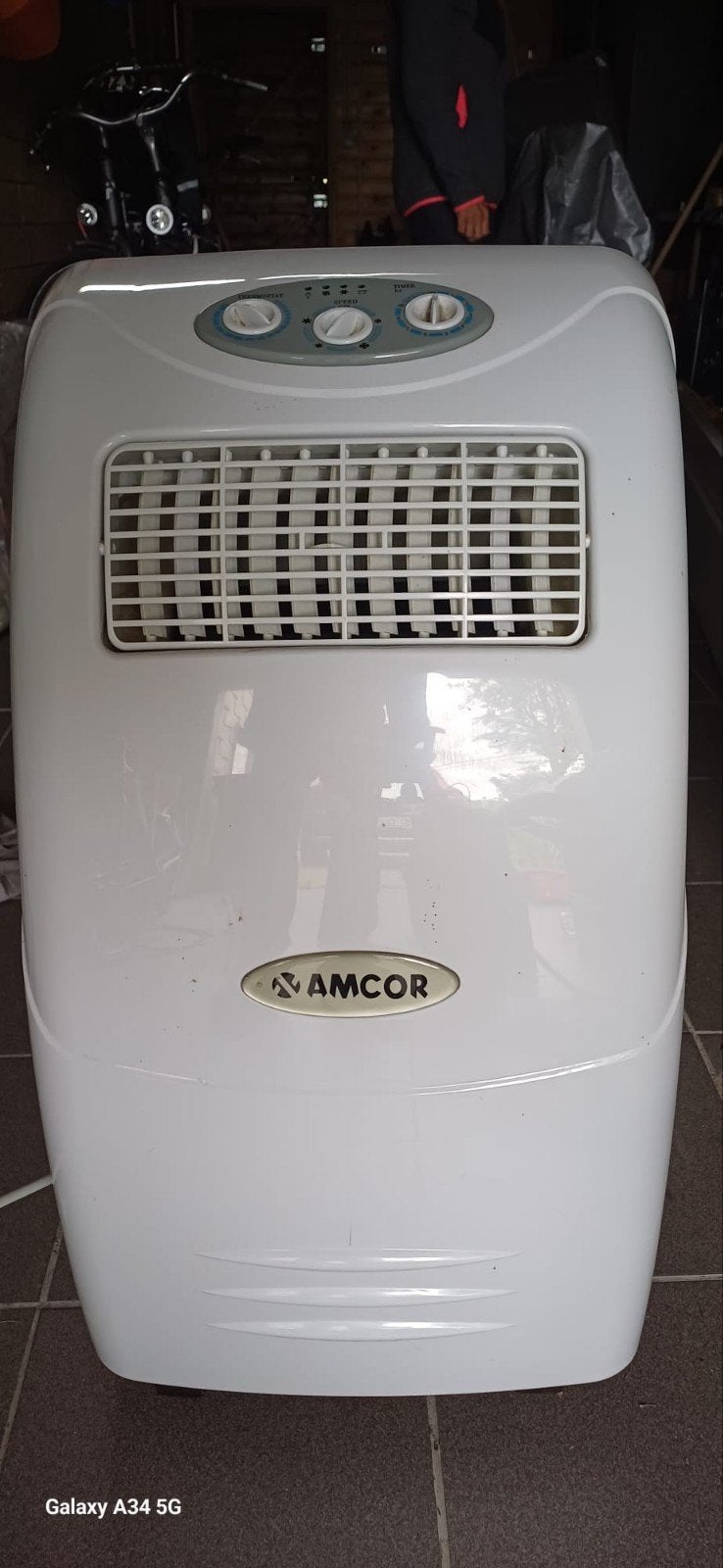mobiele airco, Ophalen, Mobiele airco, Afstandsbediening