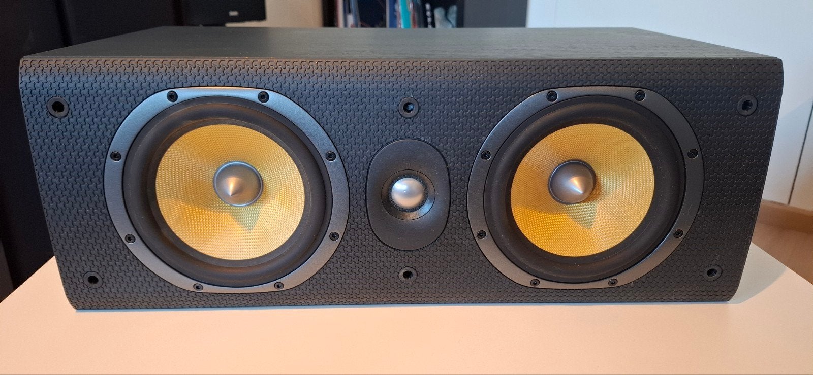 Enceinte centrale B&W LCR-600 S3, Haut-parleur central, Enlèvement ou Envoi, Utilisé, Bowers & Wilkins (B&W)