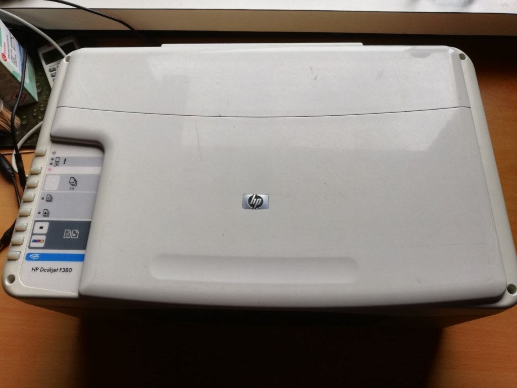 HP Deskjet F380 printer + scanner combo op te halen gratis, Computers en Software, Ophalen, Gebruikt, Inkjetprinter, All-in-one