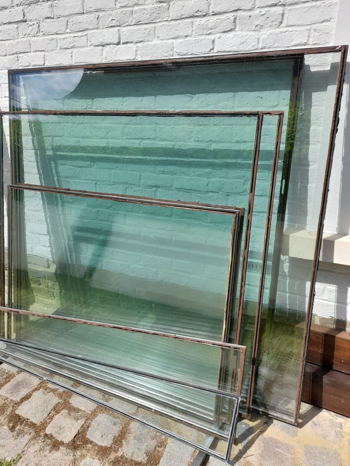 Double vitrage, Bricolage & Construction, Vitres, Châssis & Fenêtres, Enlèvement, Utilisé, Double vitrage