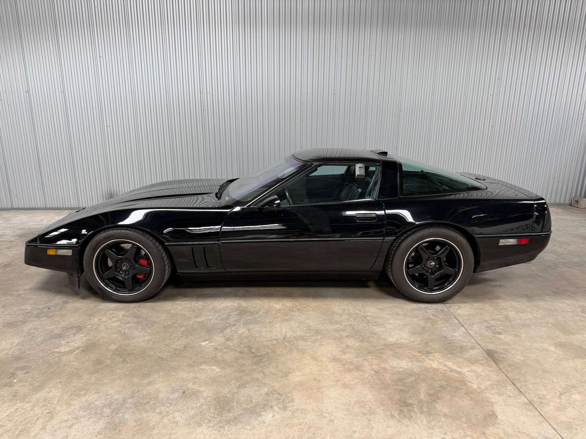 Chevrolet Corvette ZR1 Targa 6 speed manual *engine overhaul, Auto's, Zwart, Chevrolet, Leder, Bedrijf