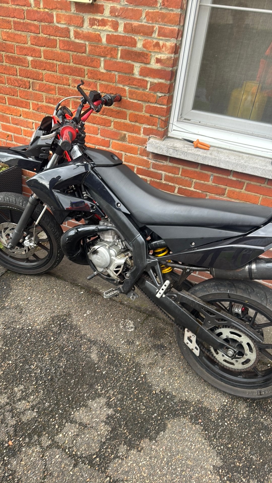 Derbi senda 50 2016, Classe B (45 km/h), Enlèvement, Utilisé