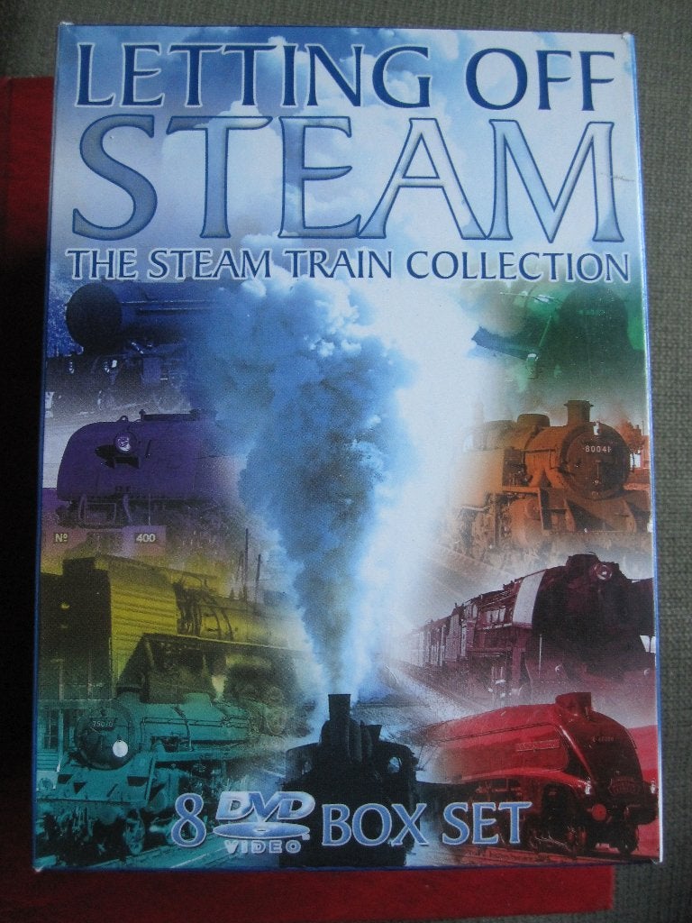 Letting off Steam - The Steam Train Collection (8 disc), CD & DVD, DVD | Documentaires & Films pédagogiques, Tous les âges, Enlèvement ou Envoi