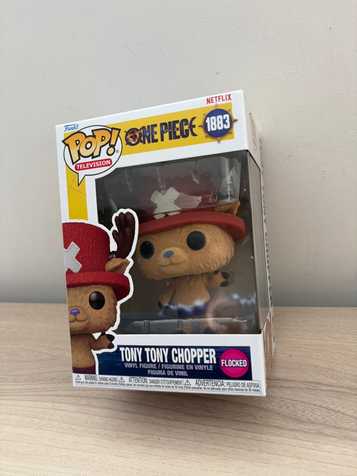Funko Pop! One Piece – Tony Tony Chopper #1883 Flocked, Ophalen of Verzenden